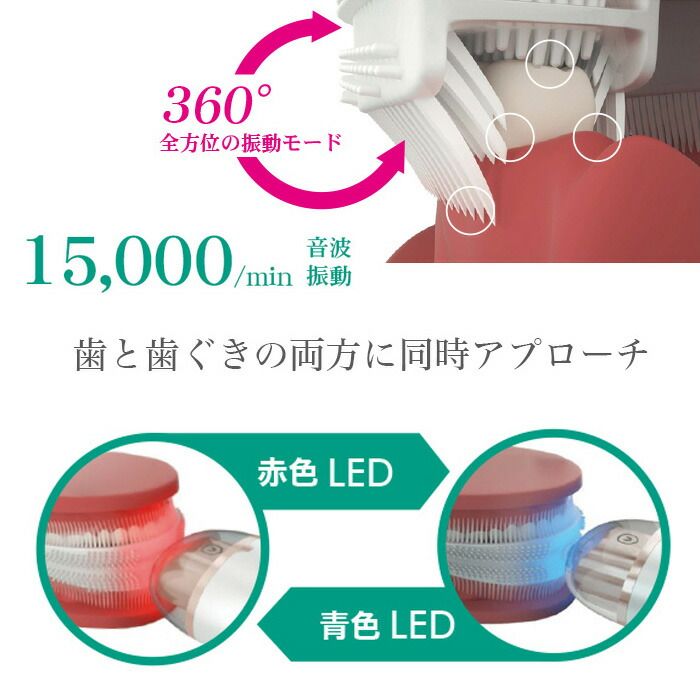  カトレオーラル 音波振動電動歯ブラシ CTL-620 W ホワイト カトレ 電動歯ブラシ本体 電動歯ブラシ