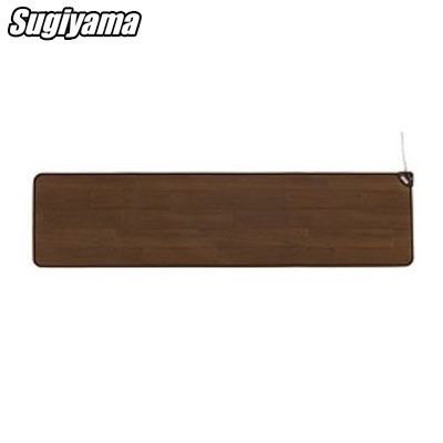 椙山紡織 ホットキッチンマット 180 cm幅 SB KM D ダークブラウン