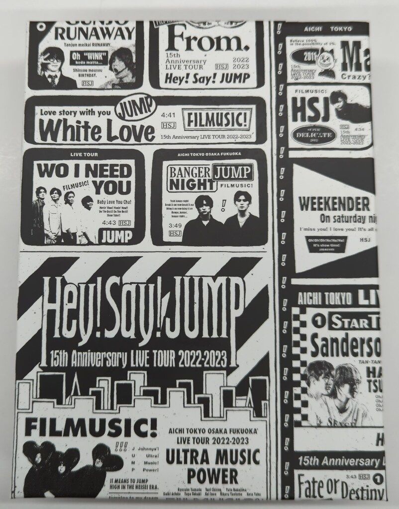 Hey!Say!JUMP DVD初回 盤 2025 FILMUSIC!