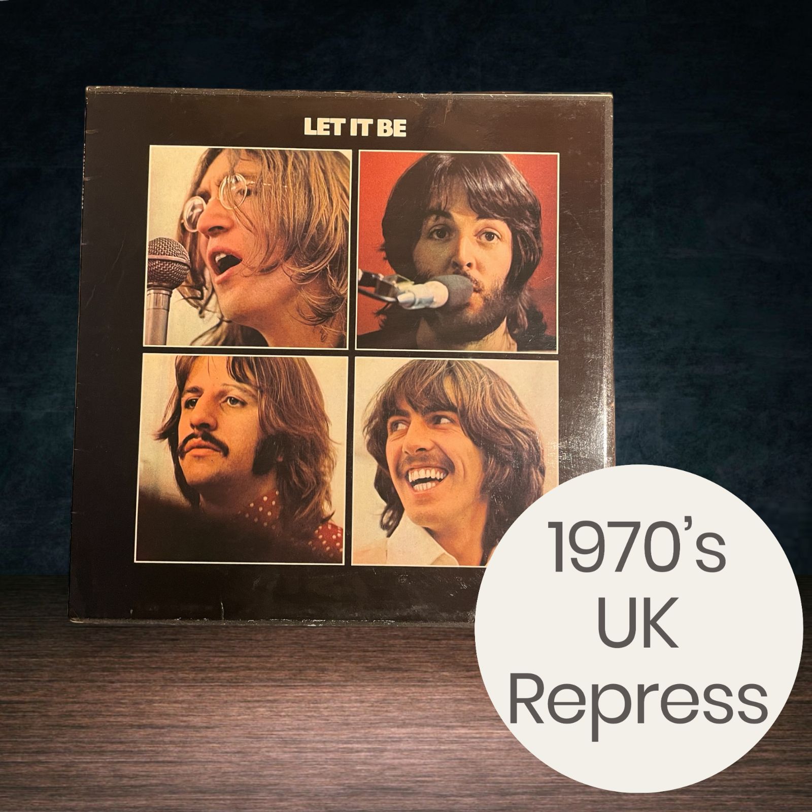 希少！UKオリジナル盤The Beatles LET IT BE PCS7096 希少！UK
