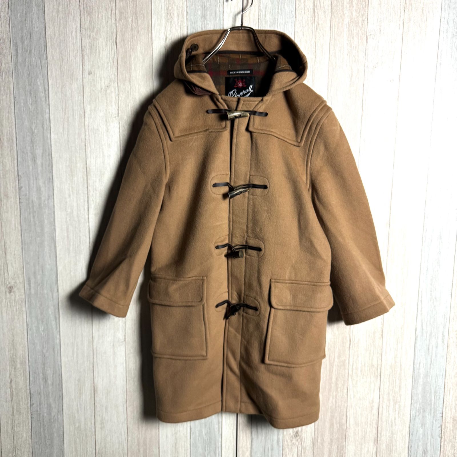 英国製 gloverall グローバーオール ダッフルコート ベージュ 34