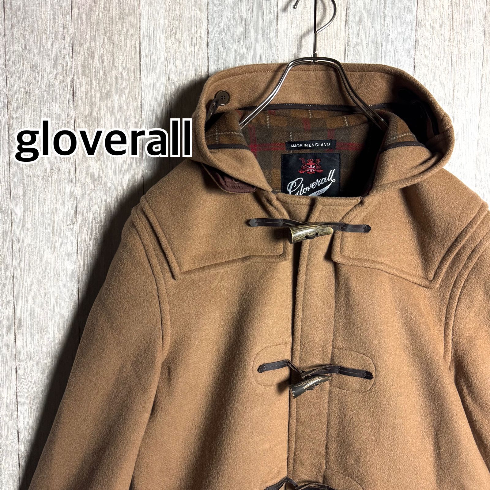 英国製 gloverall グローバーオール ダッフルコート ベージュ 34