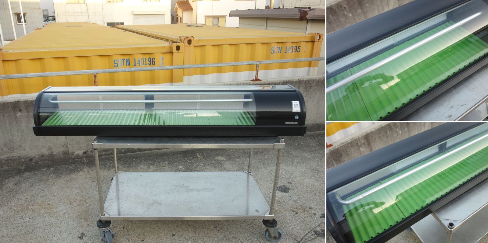 【動作良好】 HOSHIZAKI ネタケース 寿司屋 居酒屋 120cm 冷蔵 HOSIZAKI/ホシザキ 業務用 冷蔵ネタケース ガラスショーケース 居酒屋