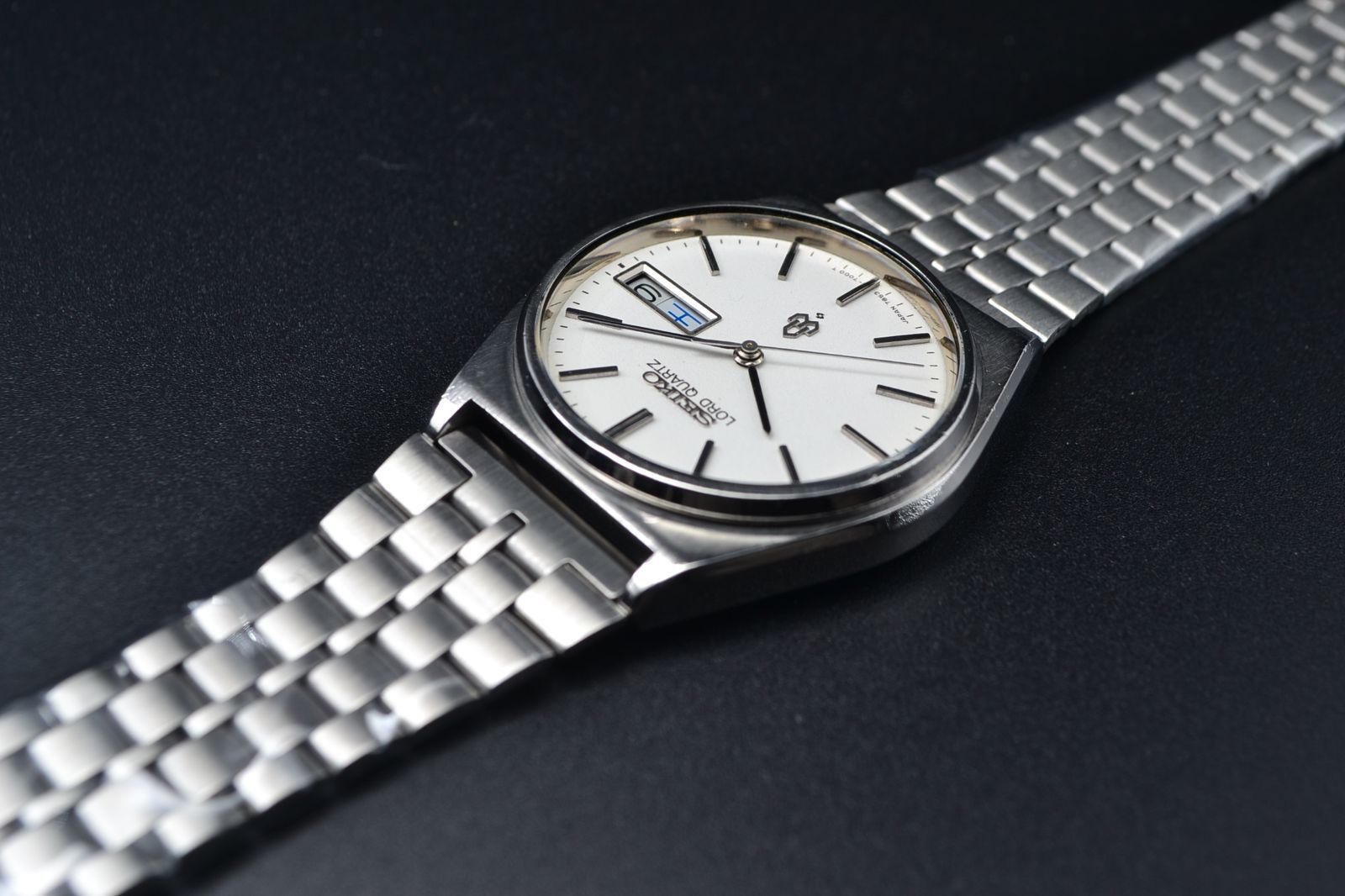 OH済 SEIKO ロードクォーツ ホワイト 7853 ビンテージクォーツ - メルカリ