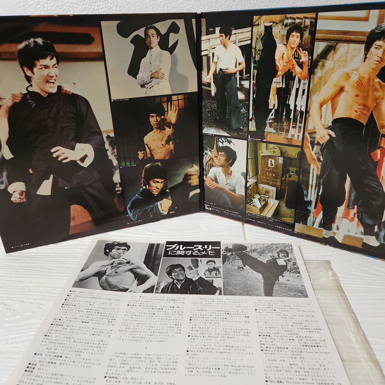 ブルース・リー ワールド・オブ・ブルース・リー LPレコード2枚組