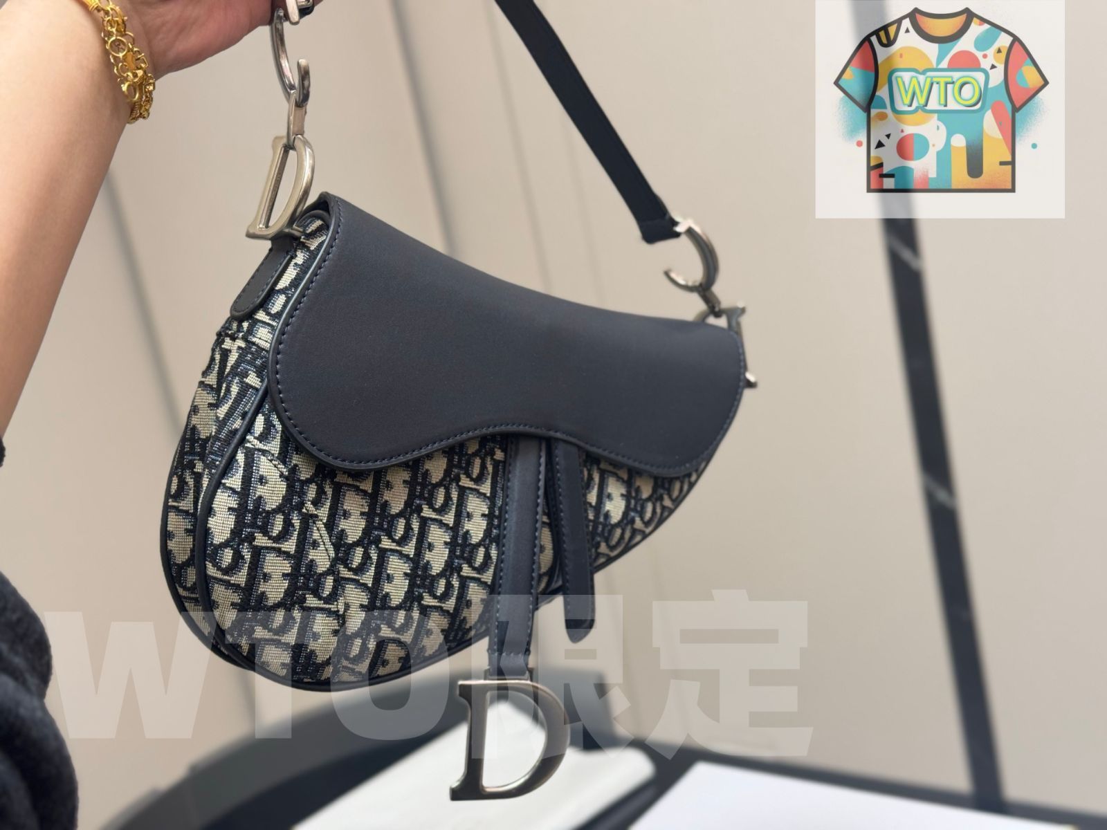 サドルバッグ デニムブルー