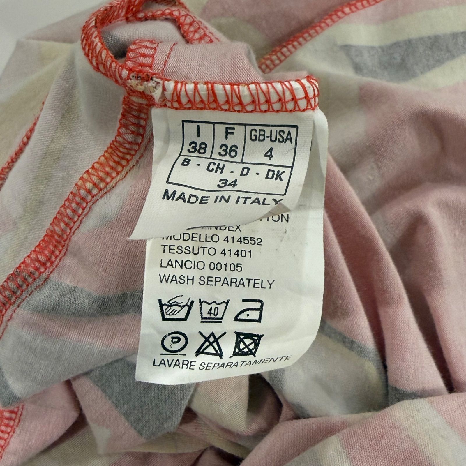  EMILIO PUCCI エミリオパッチ ワンピース ノースリーブ 総柄 み その他 ワンピース