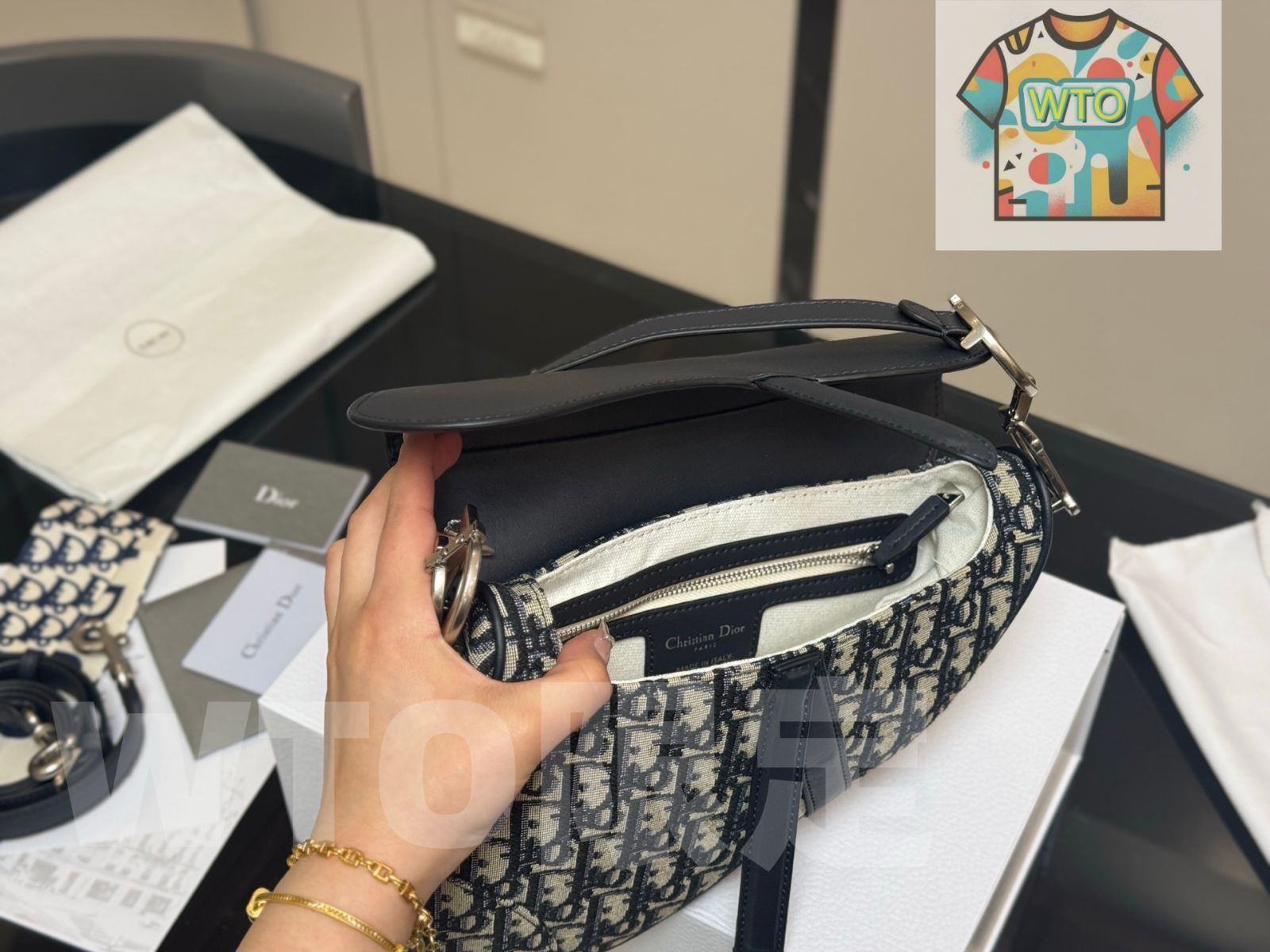 Dior サドルバッグ