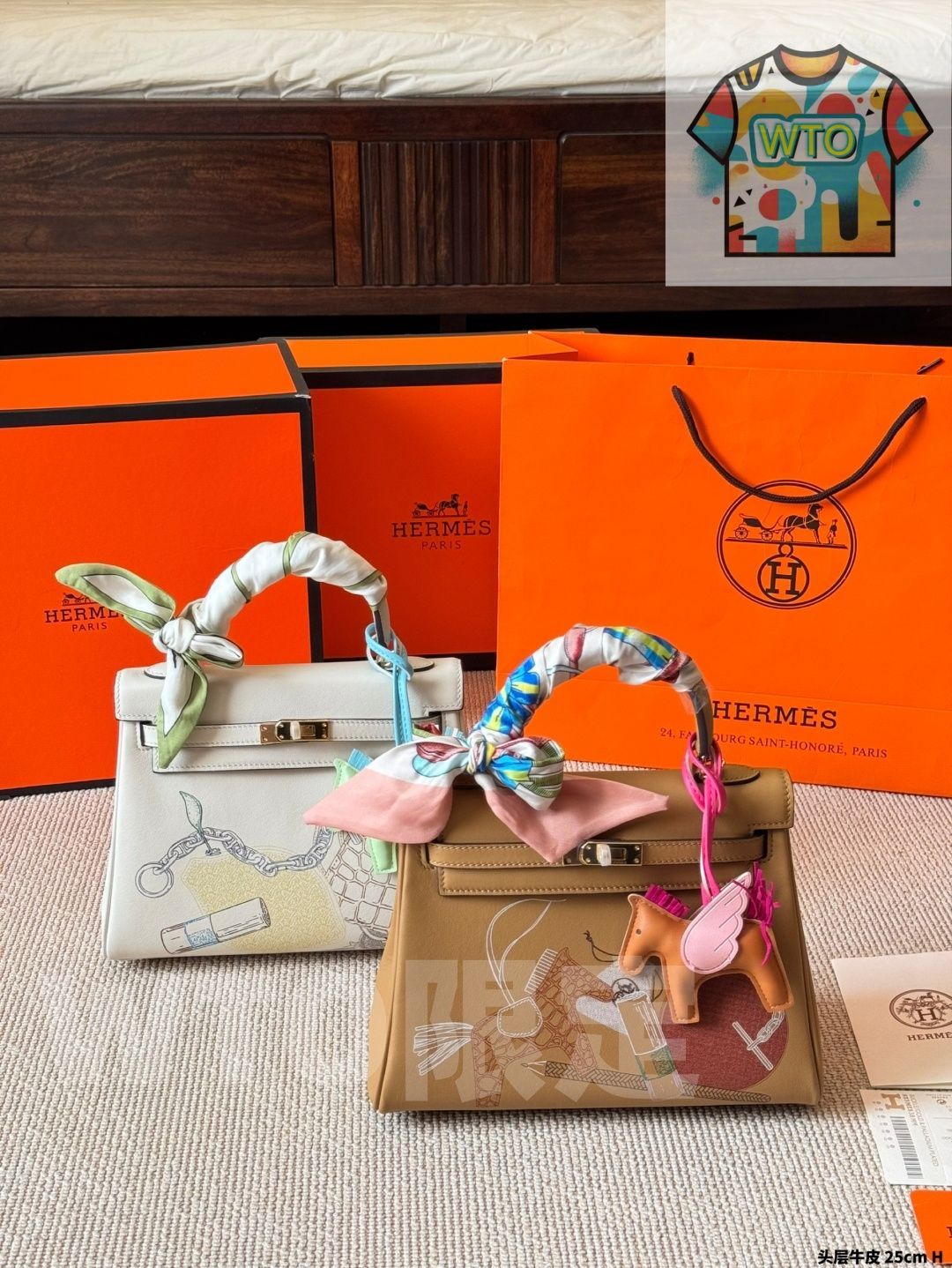 今日 Hermes Kelly25 クリームホワイト ドーディング モデル Inandout