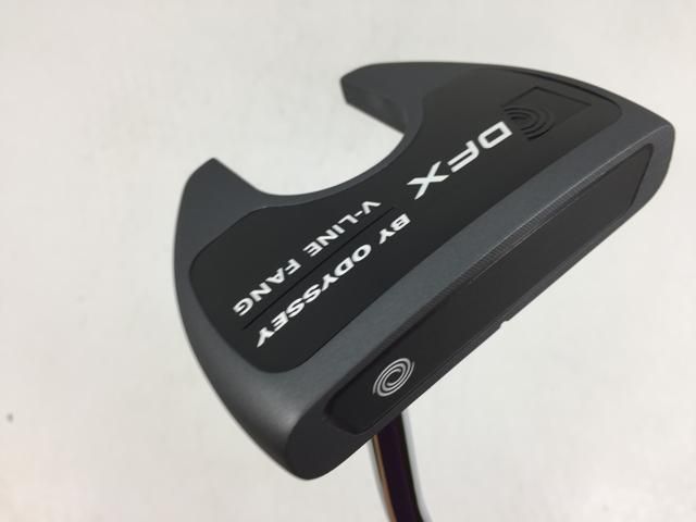 返品OK ゴルフクラブ 超 オデッセイ DFX BY ODYSSEY V-LINE FANG DB パター 2025 オリジナルスチール パター