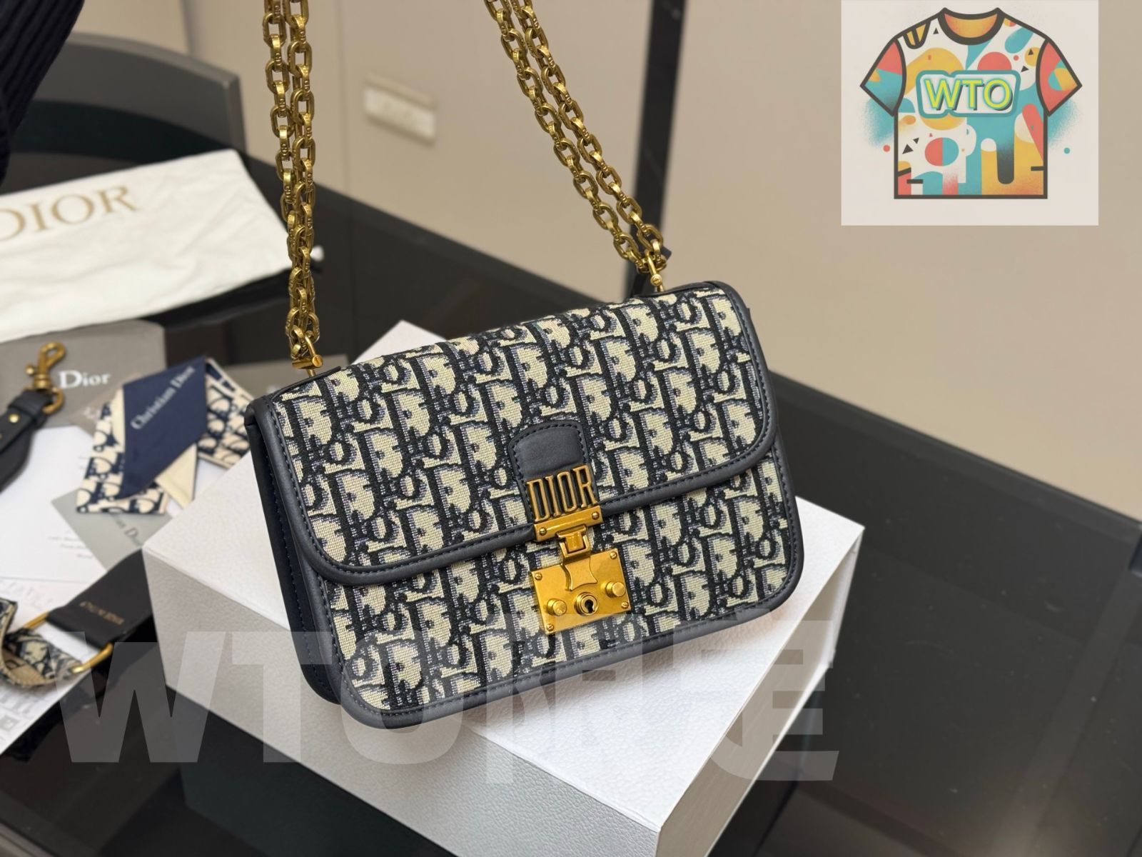 今日 Dior Addict Oblique Messenger Bag アディクト オブリーク メッセンジャーバッグ