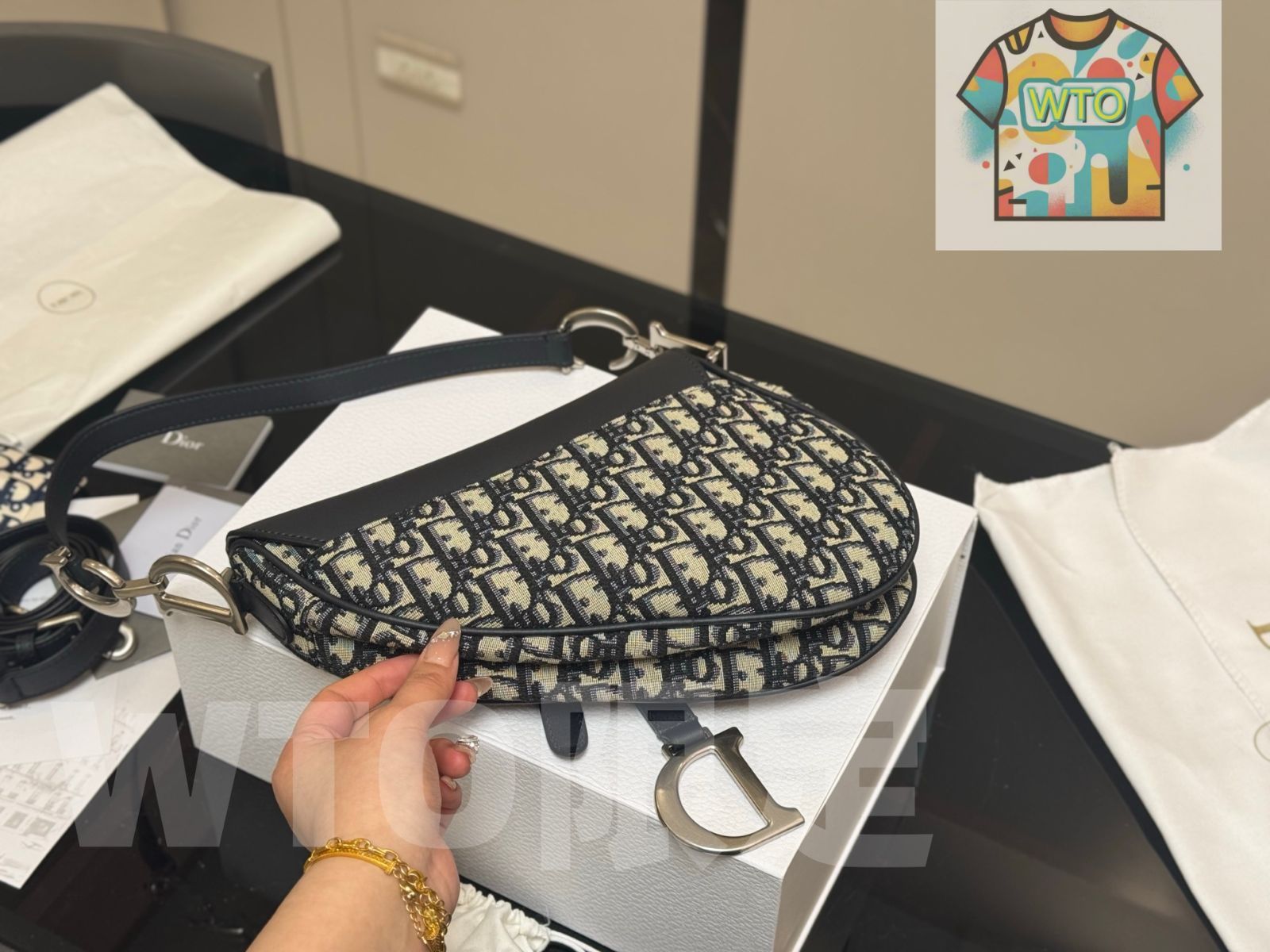 Dior サドルバッグ