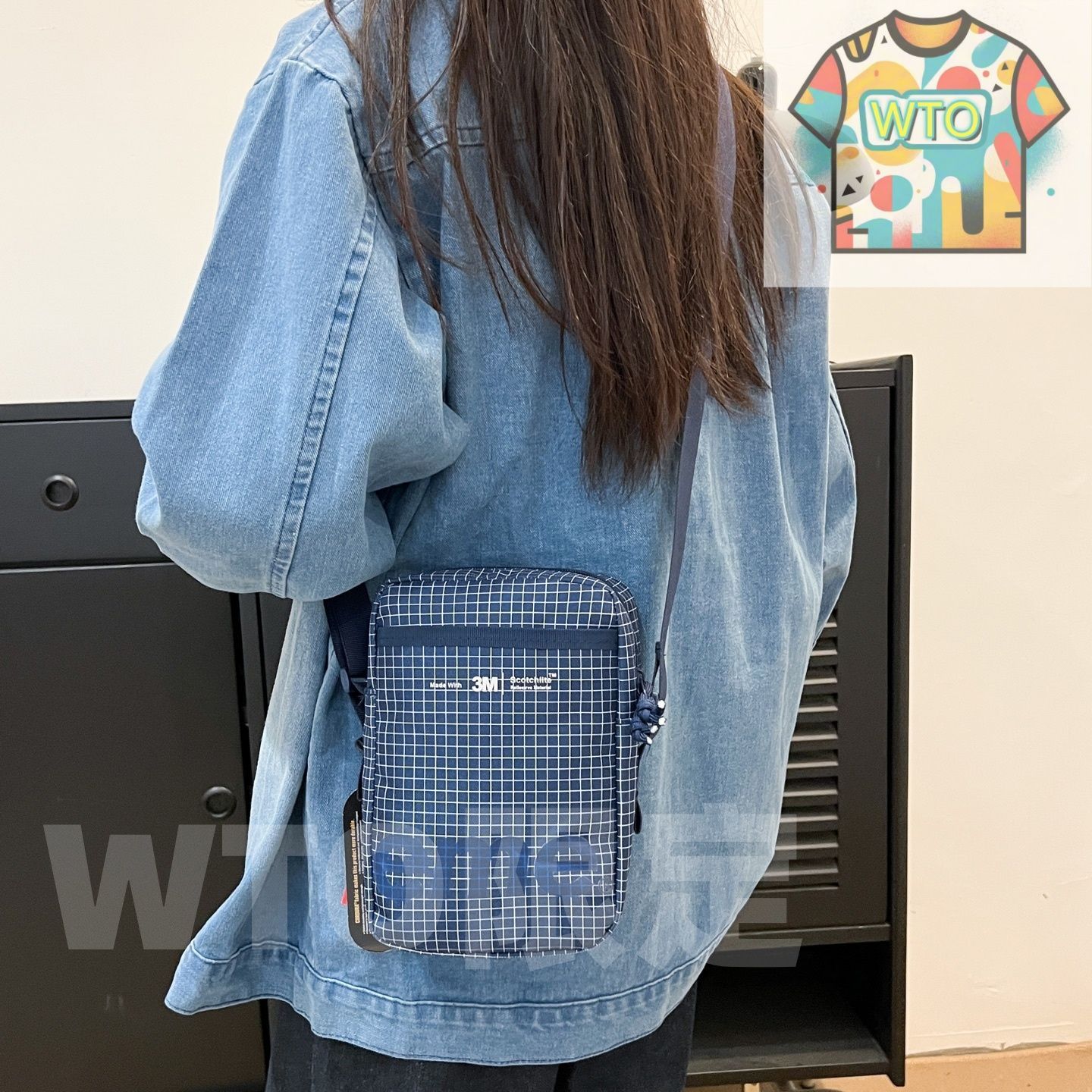 ストリートスタイル クロスボディバッグ