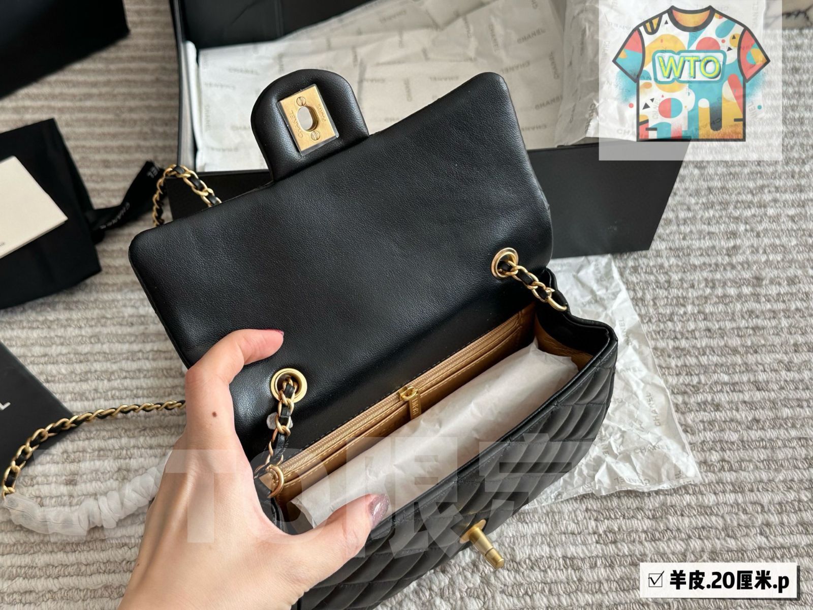  今日 Chanel G en Ball CF 20 Black シャネル ゴールデンボール ブラック ショルダーバッグ ショルダーバッグ