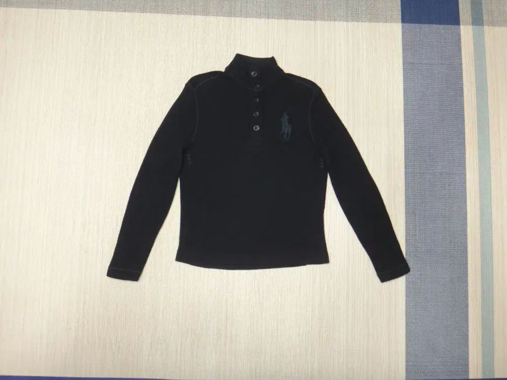 M 95 ポロラルフローレン メンズ ビックポニー 刺繍 ニット