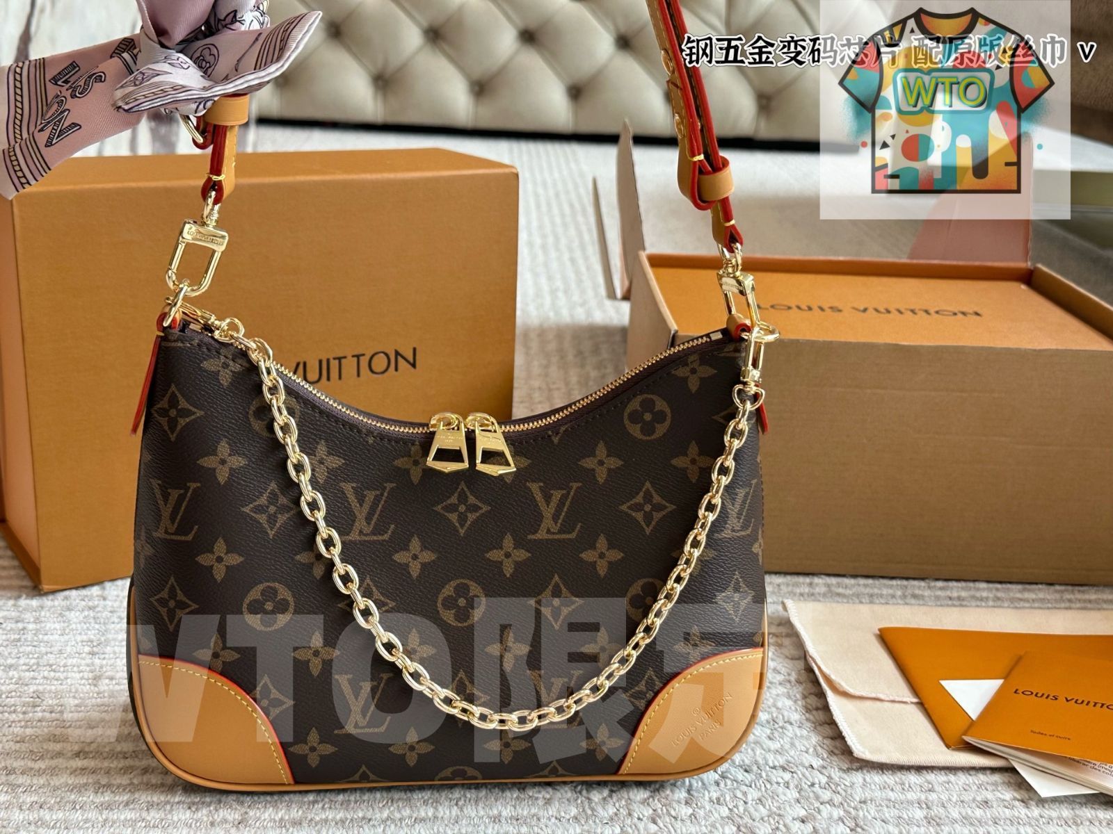 今日 LV Monogram Horn Bag モノグラム ホーンバッグ ヴィンテージ ヴィヴィアン 版