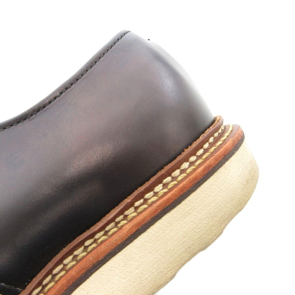  レッドウィング REDWING 8106 ワークオックスフォードシューズ Work Oxford モックトゥ レースアップ レザー 26 5 cm 黒 ブラック GV GY 18 その他 靴
