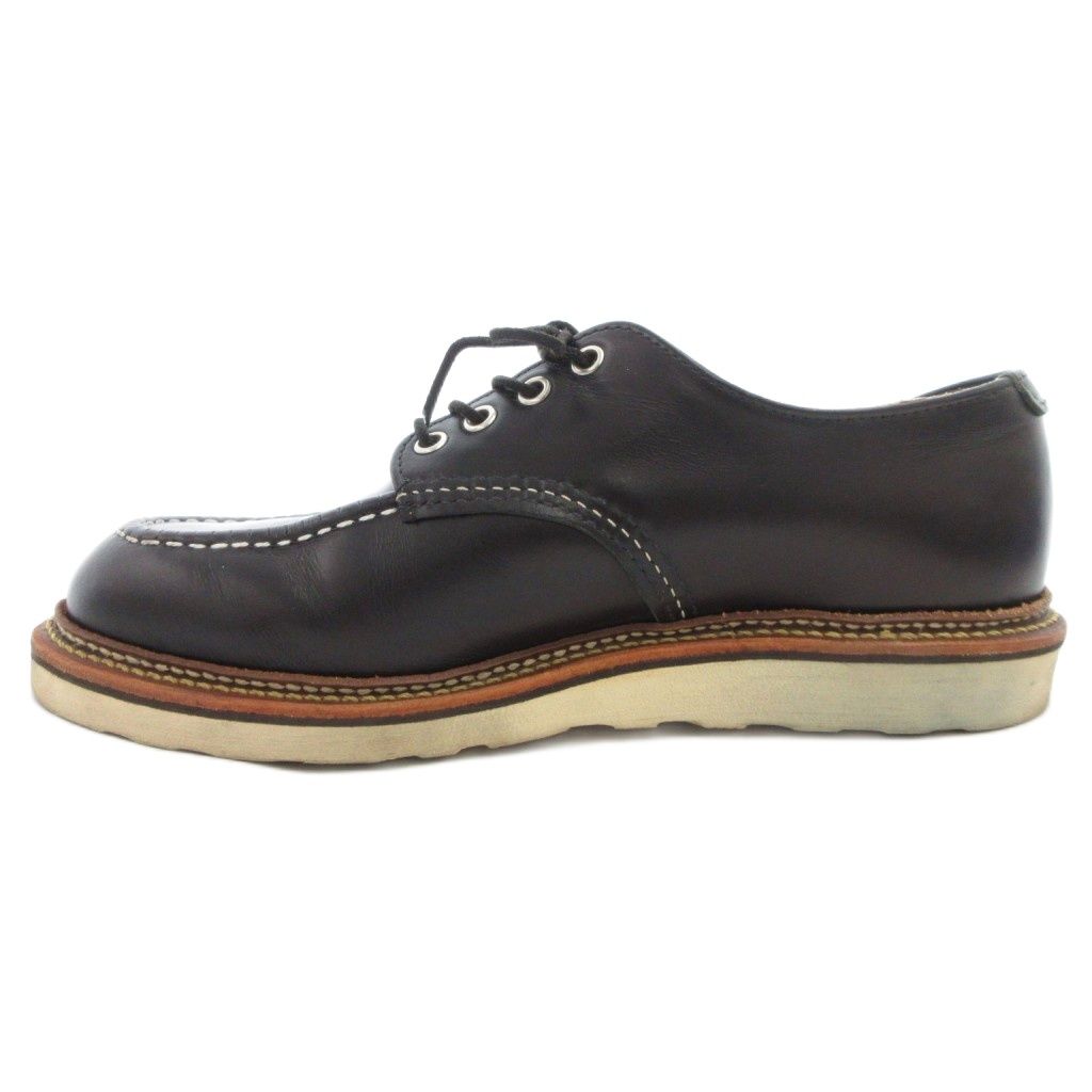 レッドウィング REDWING 8106 ワークオックスフォードシューズ Work Oxford モックトゥ レースアップ レザー 26.5cm 黒 ブラック GV GY18