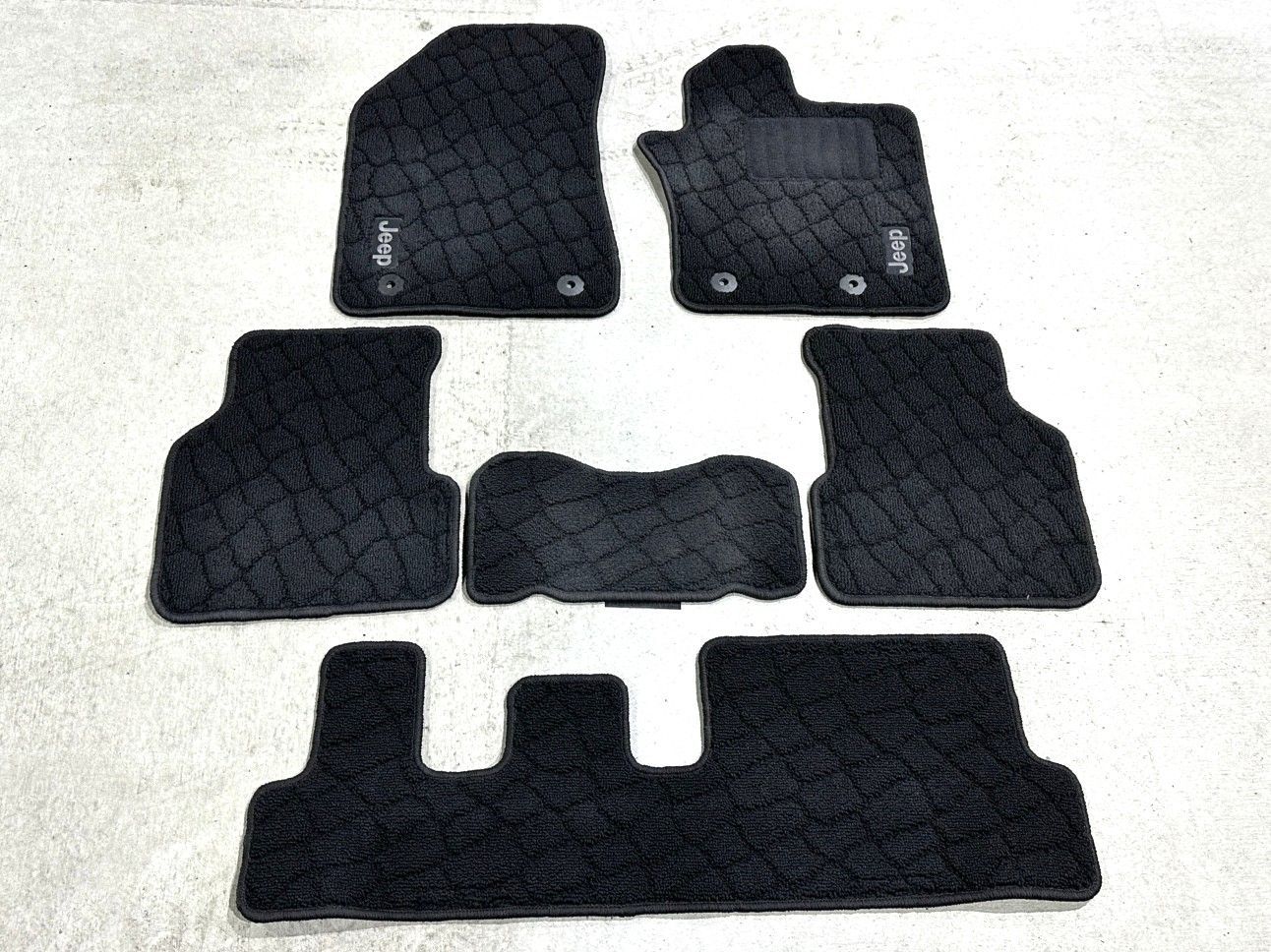 クライスラー JEEP ジープ コマンダー H 6 ～ フロアマット WEB ウェブ フロント リア フルセット 絨毯タイプ 品 ⑪