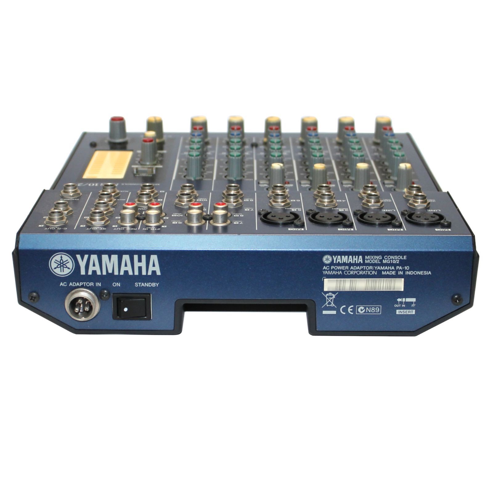 完動品・AC付】YAMAHA MG10/2 10chアナログミキサー ヤマハ 音出し確認