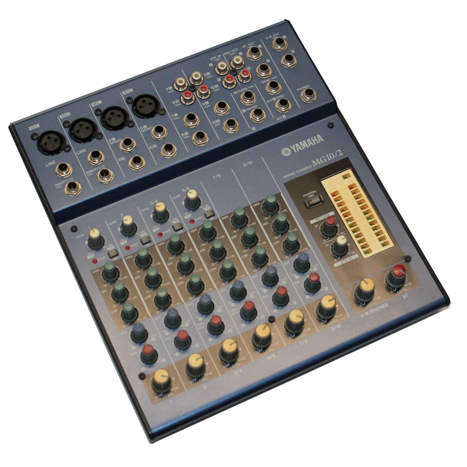 完動品・AC付】YAMAHA MG10/2 10chアナログミキサー ヤマハ 音出し確認