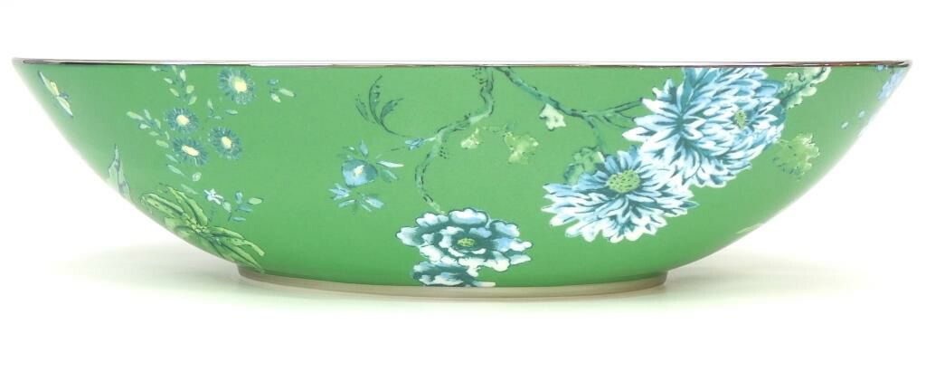 ウェッジウッド WEDGWOOD ジャスパー コンラン シノワズリ オーバルボール 食器 皿 グリーン