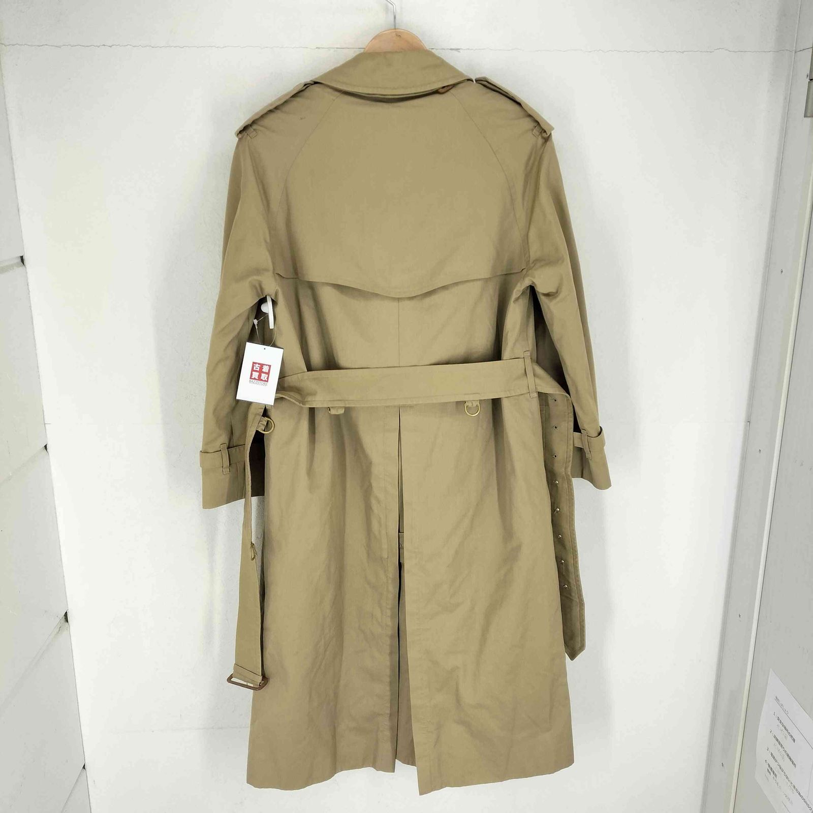 バーバリーズ BURBERRYS ノヴァチェックライナー付きトレンチコート メンズ 36