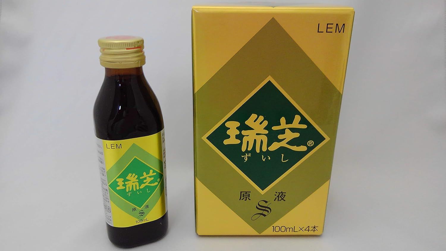 Amazonから発送 日水製薬 瑞芝原液Ｓ 100ｍｌ×4