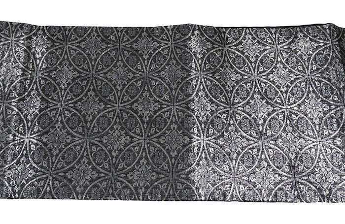 袋帯 新品 仕立て上がり 螺鈿作家 藤本隆士作 七宝華 西陣 華翔苑謹製