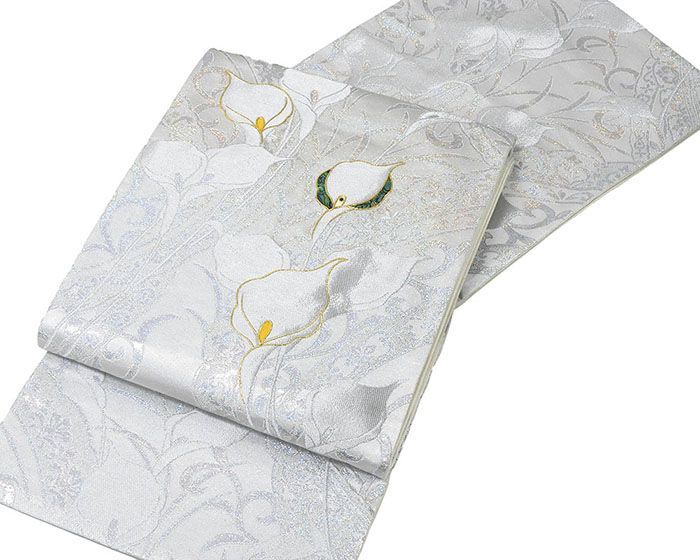 袋帯 新品 仕立て上がり 螺鈿作家 藤本隆士作 カラー 西陣 華翔苑謹製