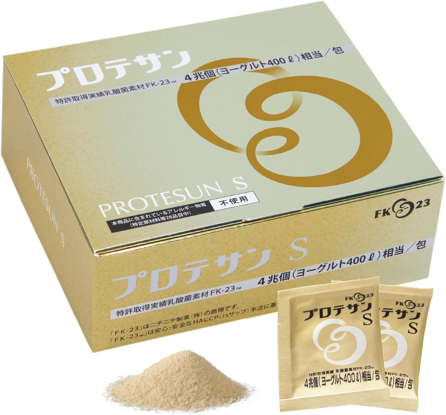 Amazonから発送 プロテサンS 62包入 濃縮乳酸菌 顆粒 いつでも飲みやすい分包タイプ