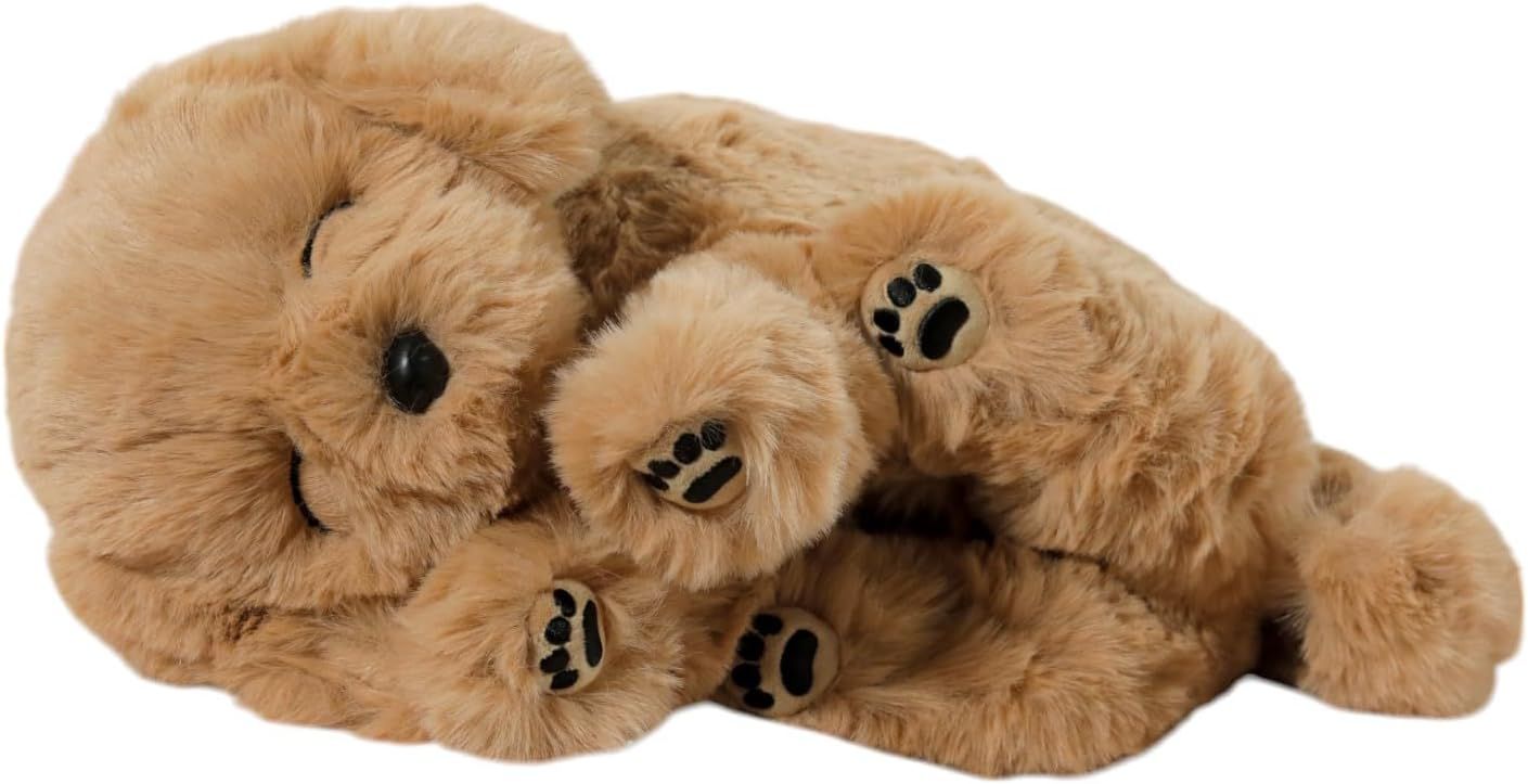 Amazonから発送 群馬電機 Relapy リラピー ペット型 枕 ぬいぐるみ 心音再現 鼓動 体温 睡眠サポートグッズ RLP1-DG 犬 ゴールデンレトリバー