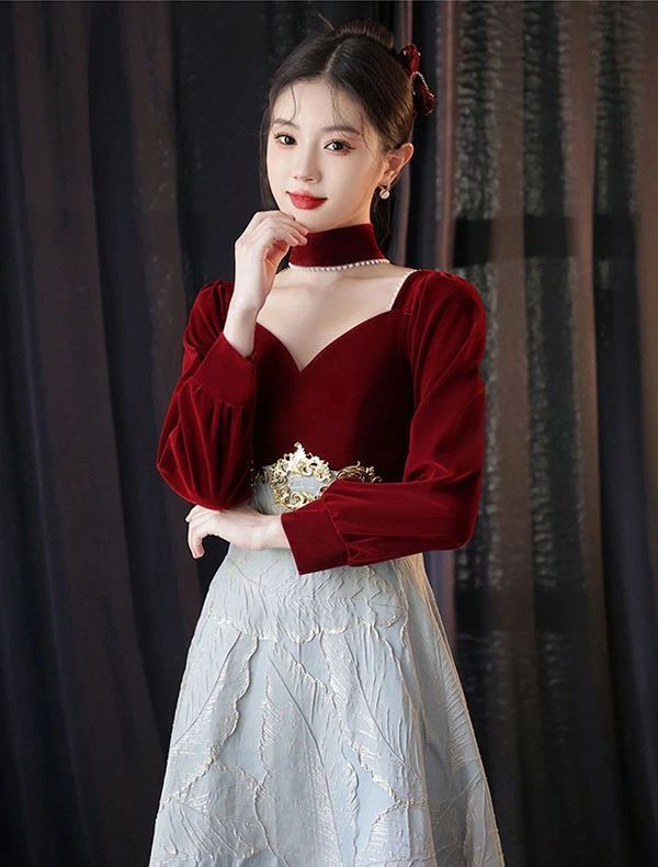 ドレス 大人 ピアノ 発表会 イブニングドレス パーティードレス ロングドレス 演奏会 結婚式 成人式 Aライン 長袖 半袖 大きいサイズ ワンピース 上品 フォーマル ファスナー S M L XL 2XL