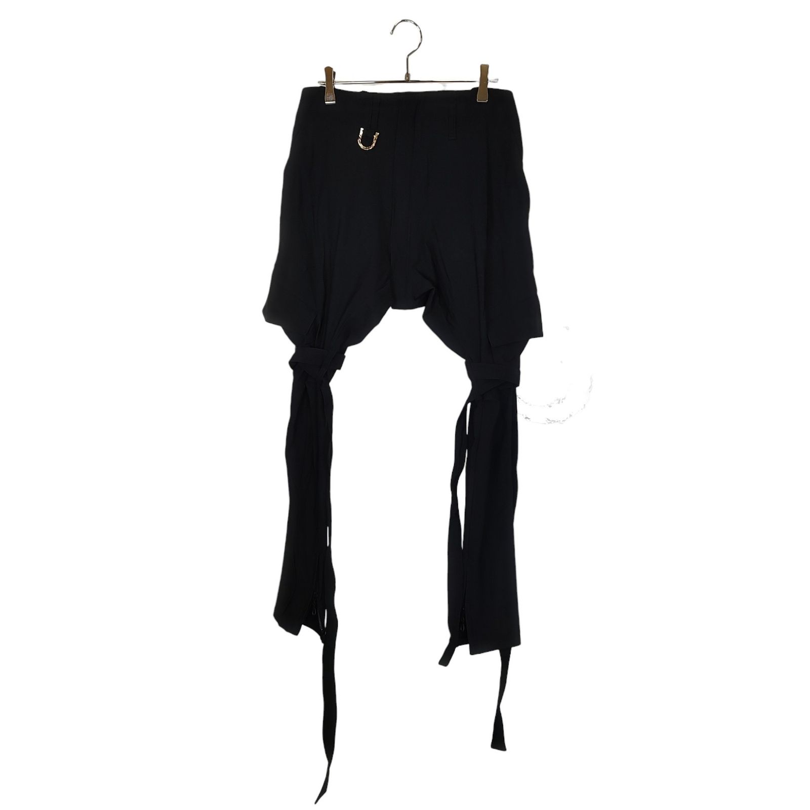 KIRYUYRIK キリュウキリュウ 24SS Belted Sarouel ベルテッド サルエル パンツ KR-HP23-600 S ブラック メンズ