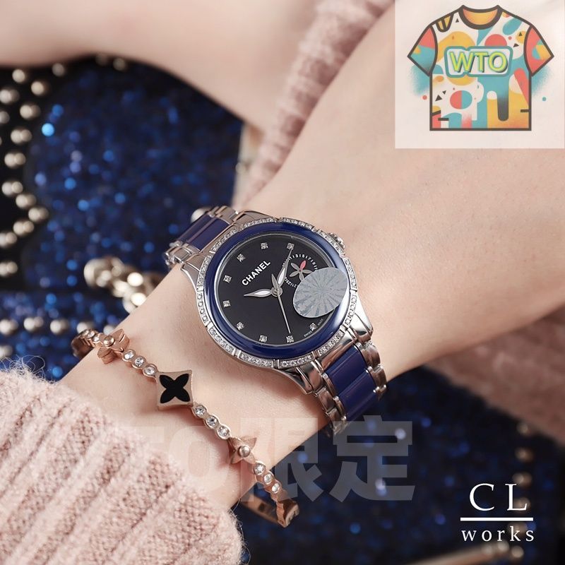 タイトル CHANEL 今日 シャネル ピンクセラミック クリスタルアクセント レディース腕時計 在庫 優惠価格 -WTO輸入1