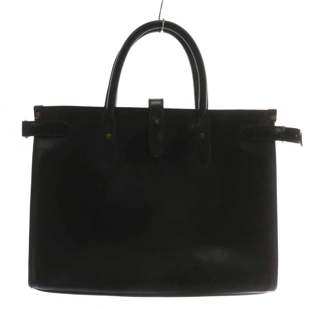 エッティンガー ブラック レザートートバッグ エッティンガー“上品シンプル”なレザートートバッグ - 軽く柔らかな