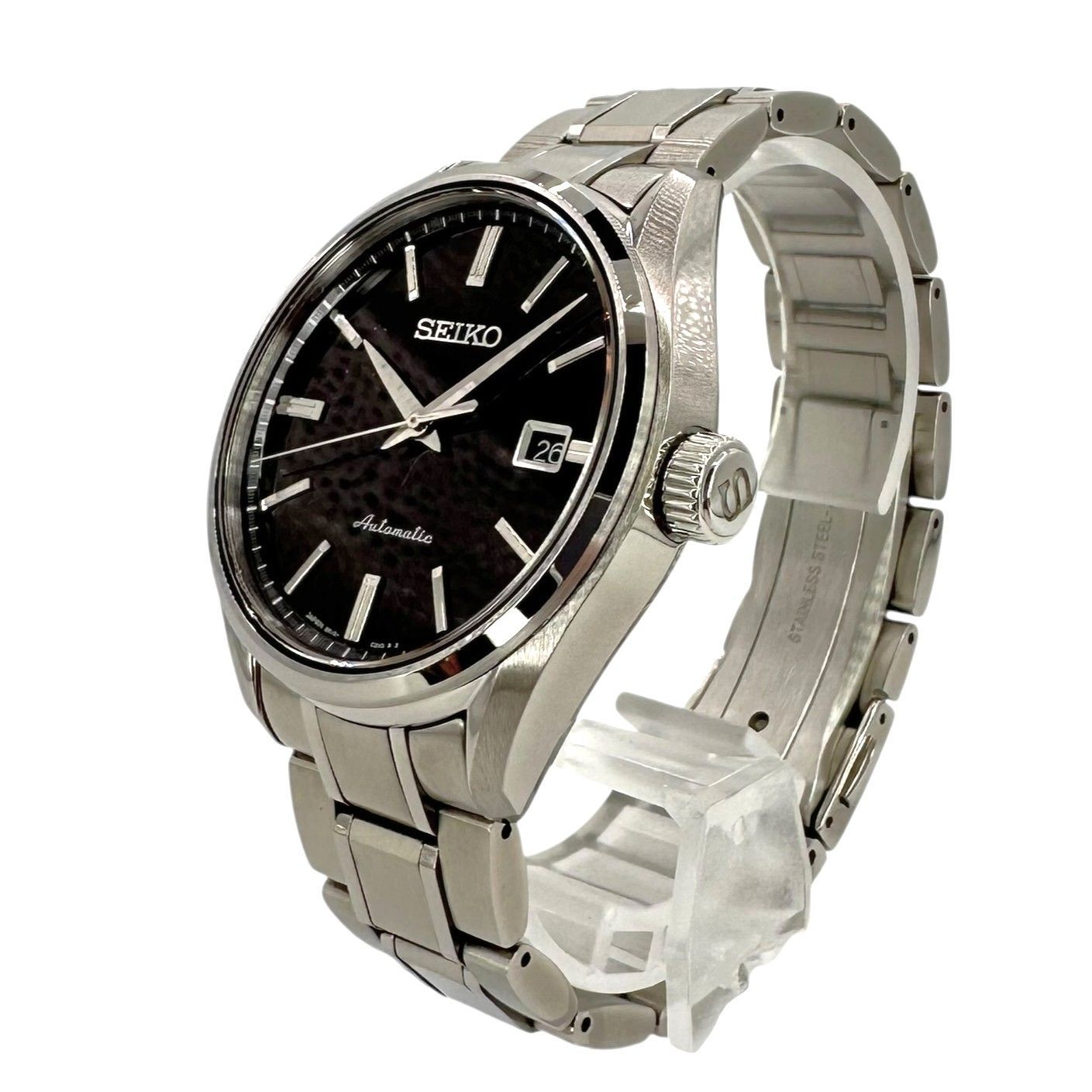 SEIKO セイコー プレサージュ SARX035 6R15-03P0 SS SEIKO】 セイコー プレサージュ デイト SARX035 6R15-03P0 裏スケ