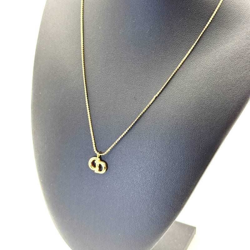 Dior CDロゴ ネックレス ゴールド クリスチャン ディオール Christian ヴィンテージ
