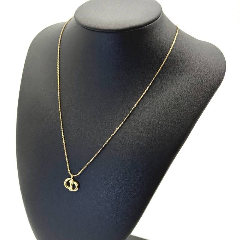 Dior CDロゴ ネックレス ゴールド クリスチャン ディオール Christian ヴィンテージ