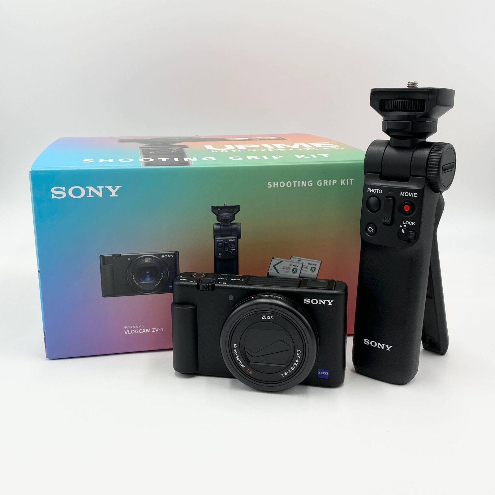 美品 ソニー SONY VLOGCAM ZV-1G シューティンググリップキット 付属品
