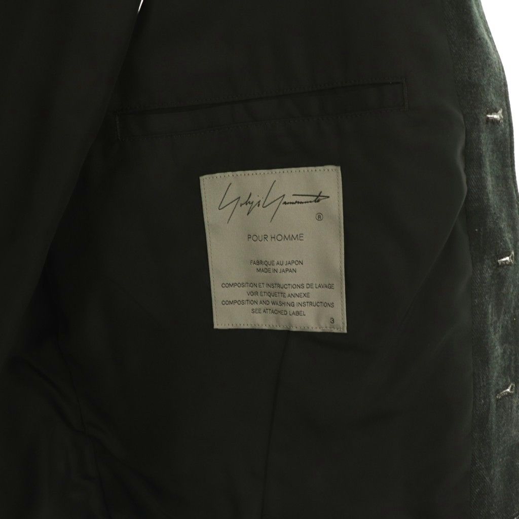 ヨウジヤマモトプールオム YOHJI YAMAMOTO POUR HOMME 23SS インドラ柄