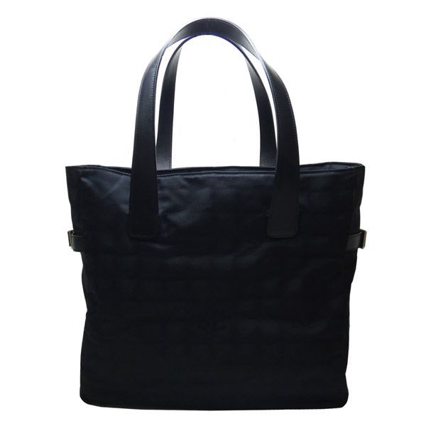 シャネル ＣＨＡＮＥＬ トラベルライン トートバッグ ＧＭ Ａ１５８２５ ブラック ゴールド金具