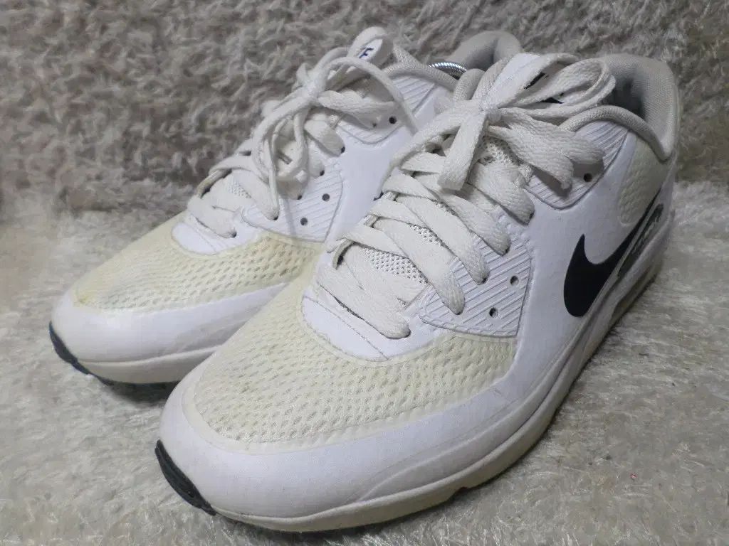 280 NIKE ナイキ エアマックス90g ゴルフシューズ 白 中古 靴 - メルカリ