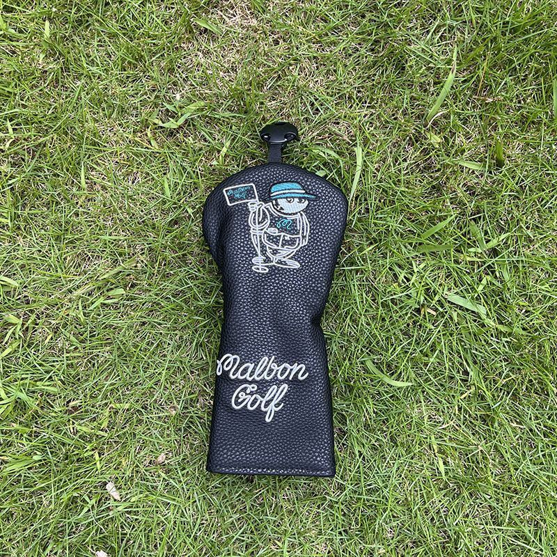 Ryo様malbon golf マルボンゴルフ ヘッドカバー3点セット ブラック Ryo