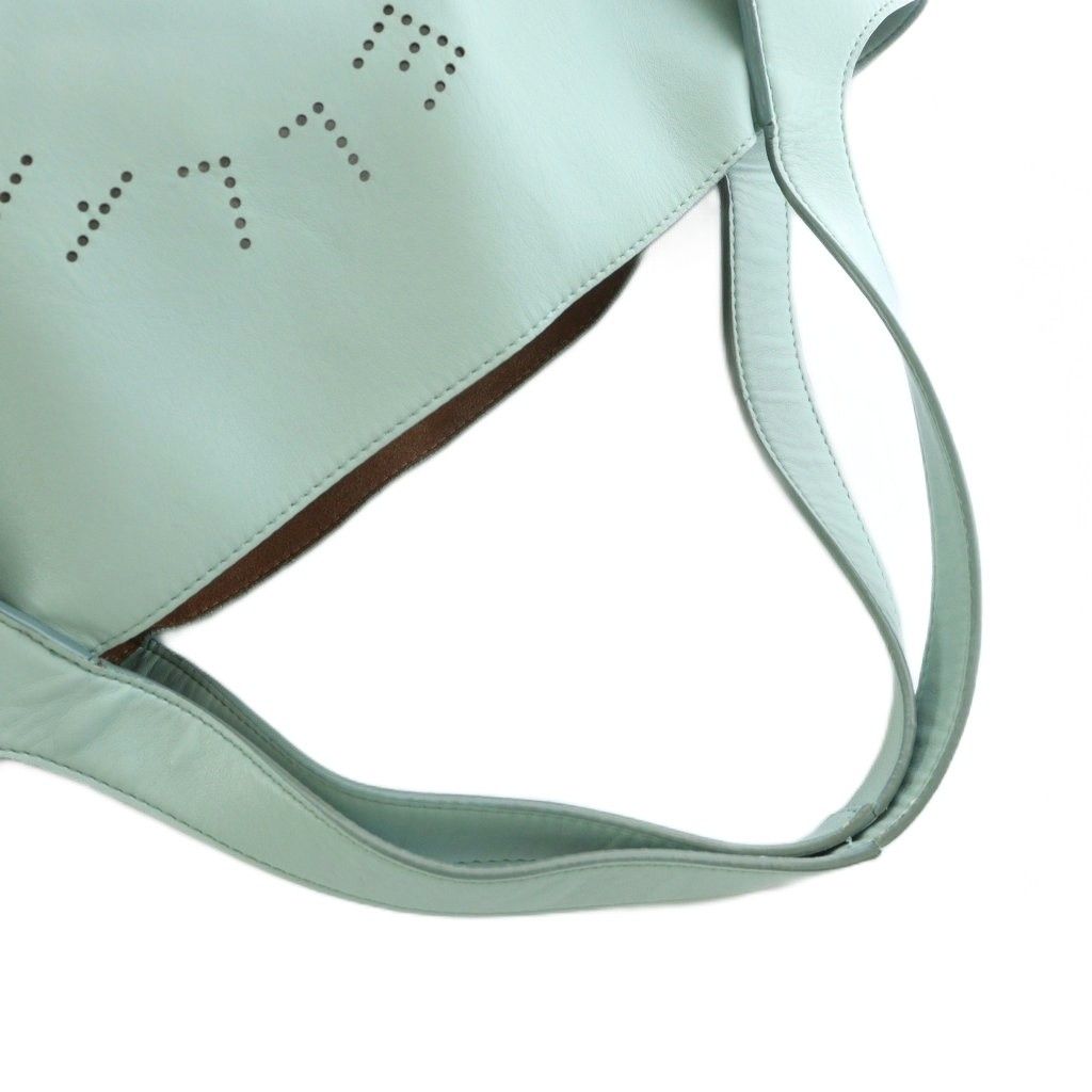  ステラマッカートニー STELLA McCARTNEY ステラロゴ トートバッグ 水色 ライトブルー 502793 RI OS トートバッグ バッグ