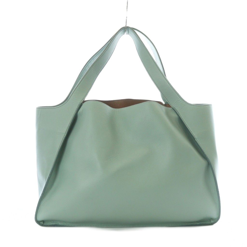 ステラマッカートニー STELLA McCARTNEY ステラロゴ トートバッグ 水色 ライトブルー 502793 RI OS