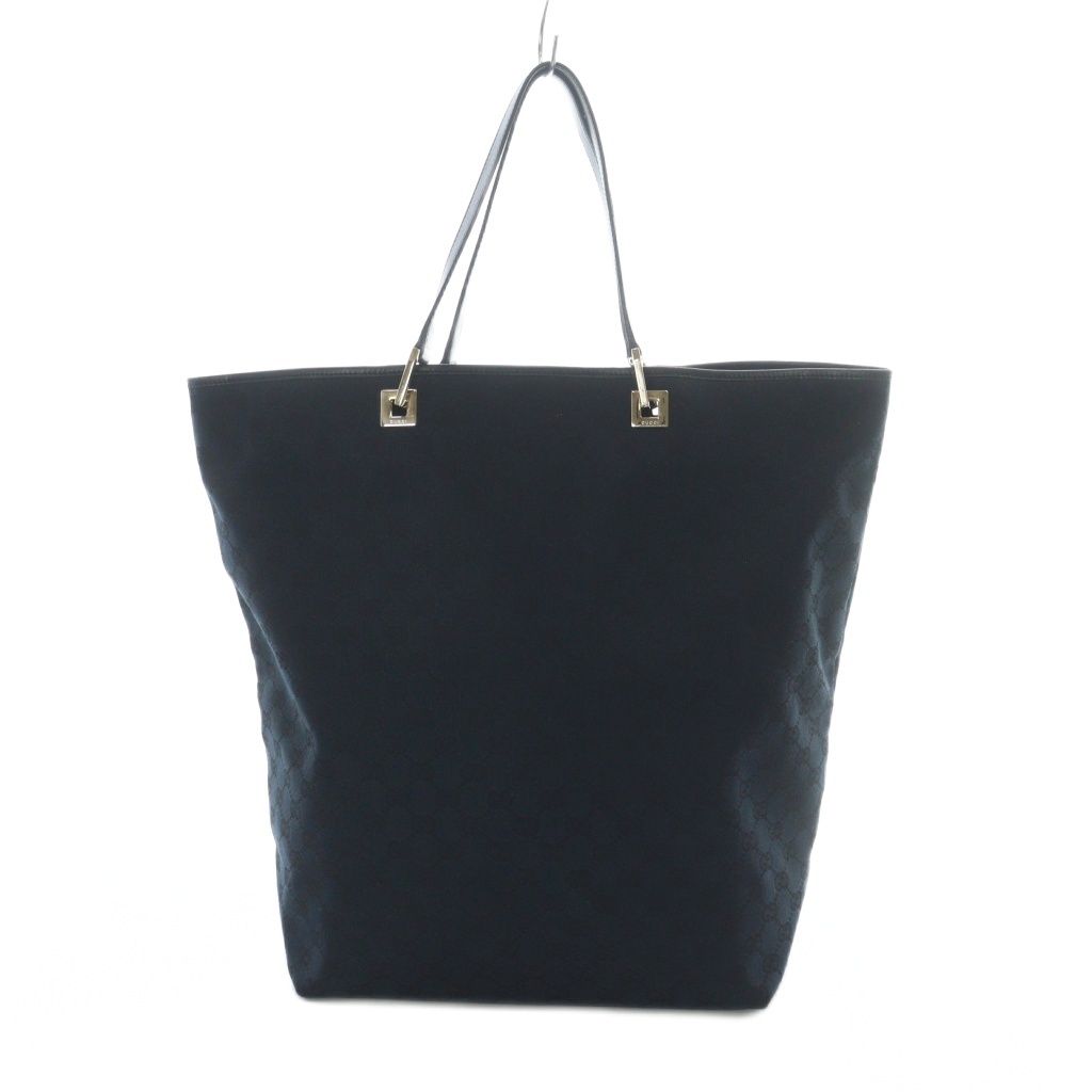 グッチ GUCCI トートバッグ GGキャンバス 黒 ブラック 002 1097 001012 RI OS