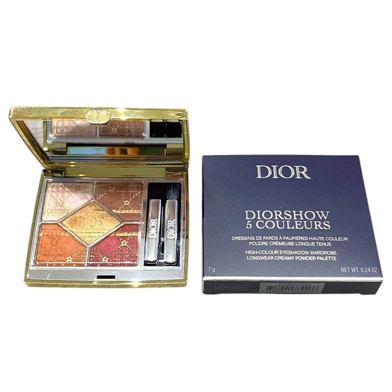 EM1188 Christian Dior クリスチャンディオール メイク アイシャドウ ショウ サンク クルール ホリデー 2025 品 8割程