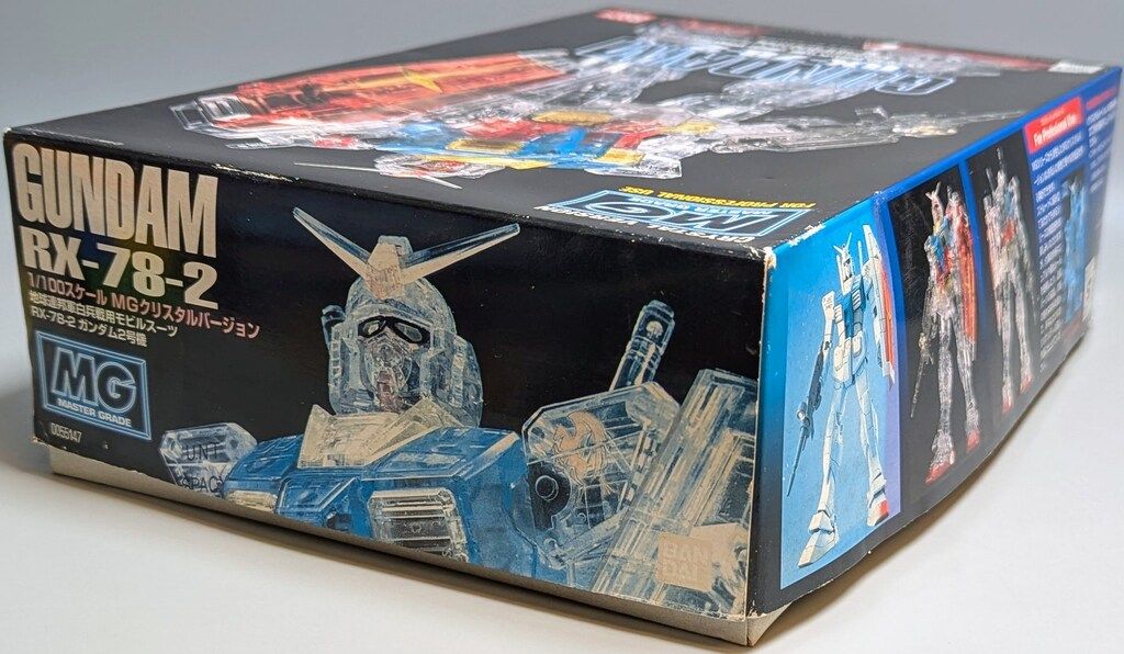 バンダイ MG 1 100 機動戦士ガンダム RX 78 2 ガンダム2号機 クリスタルバージョン
