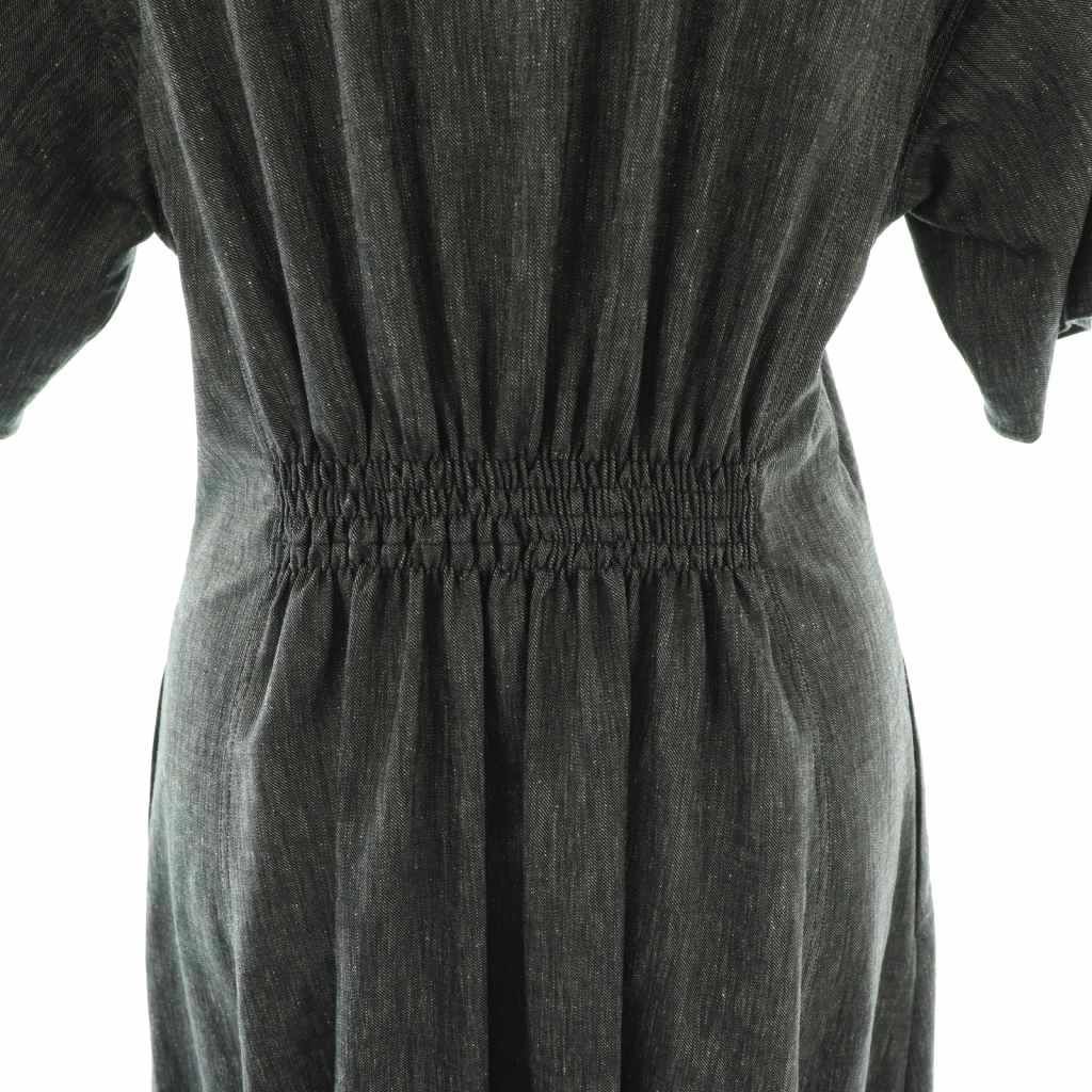 シャツワンピース ロング